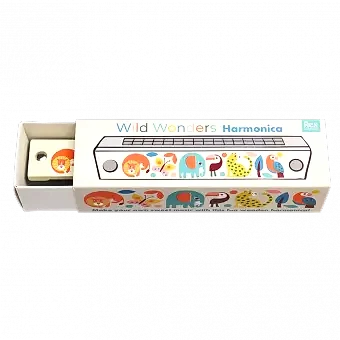 Wild Wonders Wooden Harmonica