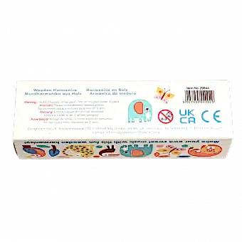 Wild Wonders Wooden Harmonica