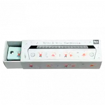 Mimi And Milo Wooden Harmonica