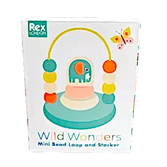 Wild Wonders Mini Bead Loop And Stacker Toy