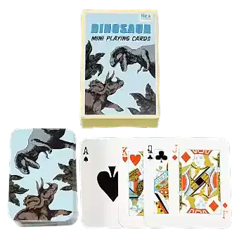 Prehistoric Land Mini Playing Cards