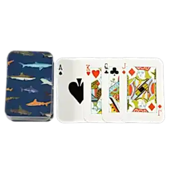 Sharks Mini Playing Cards