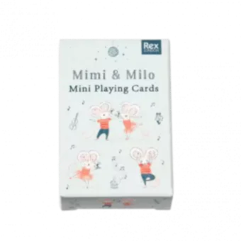 Mimi And Milo Mini Playing Cards
