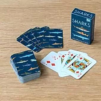 Sharks Mini Playing Cards