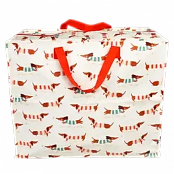 Jumbo Storage Bag - Sausage Dog