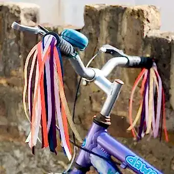 Bicycle Streamers - Fairies In The Garden