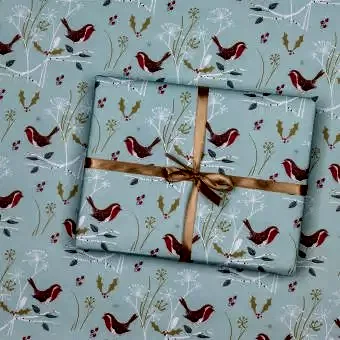 Wrapping Paper (5 Sheets) - Winter Walk