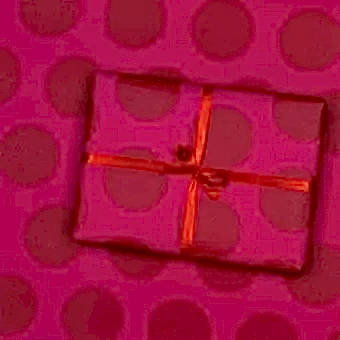  Wrapping Paper (5 Sheets) - Red Spot On Pink