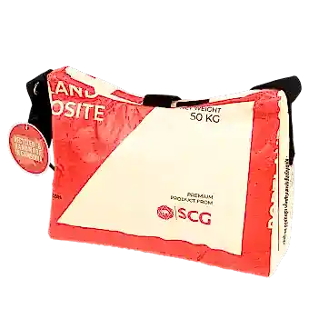 Recycled Cement Bag Handbag