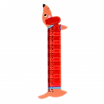 Wooden Ruler - Sausage Dog