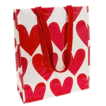 Shopping Bag - Hearts
