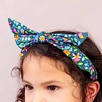 Fabric Headband - Fairies In The Garden