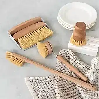 Wooden Pot And Pan Scrubbing Brush
