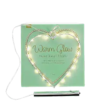 Small Metal Heart Led Light