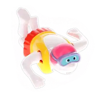 Wind-Up Swimming Figurine