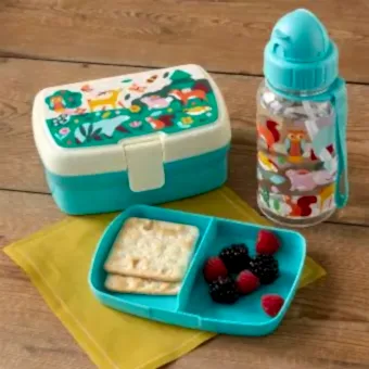 Lunch Box With Tray - Woodland