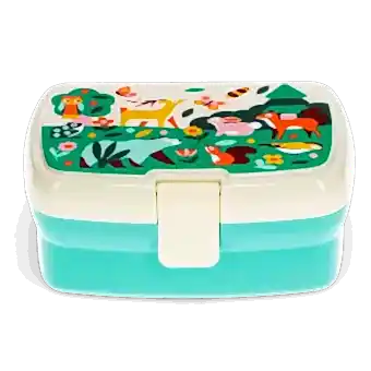 Lunch Box With Tray - Woodland