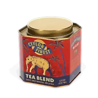 Metal Tea Caddy - Ceylon Finest