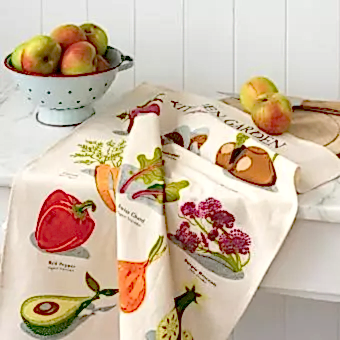 Tea Towel - Kitchen Garden