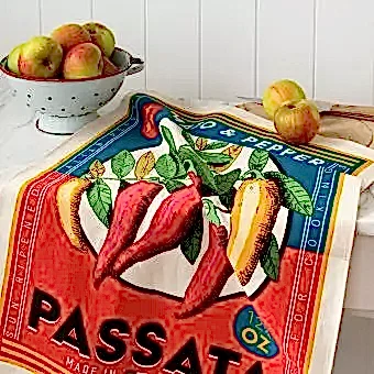 Tea Towel - Vintage Passata