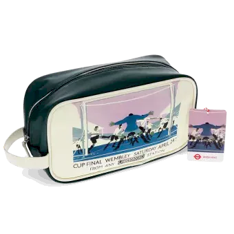 Wash Bag - Tfl Vintage Poster "Cup Final"