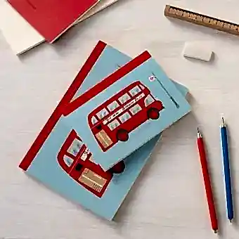 A6-A5 Notebook - Tfl Routemaster Bus