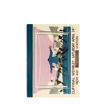 A6 Notebook - Tfl "Cup Final" Poster