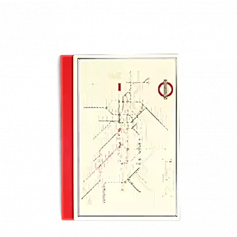 A6 Notebook - Tfl Heritage Tube Map