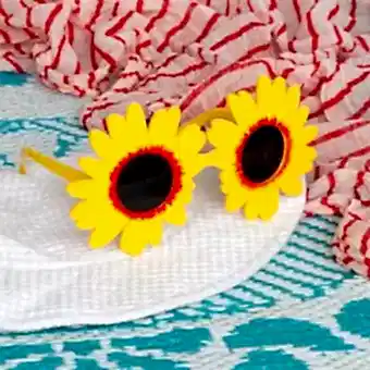 Funglasses - Yellow sunflower sunglasses