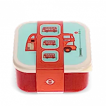 Snack boxes (set of 3) - TfL Routemaster Bus