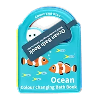 Colour changing bath book - Ocean