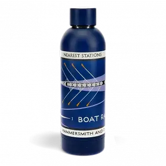 Stainless steel bottle 500ml - TfL Vintage Poster "Boat Race"