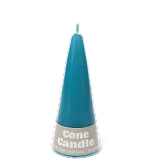 Small cone candle - Dark Blue