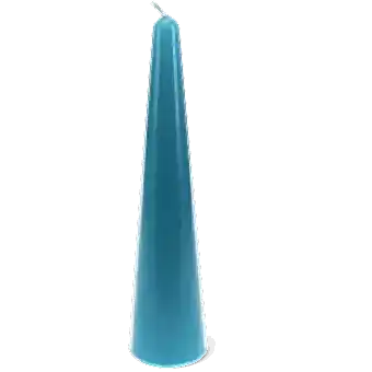 Tall cone candle - Dark blue