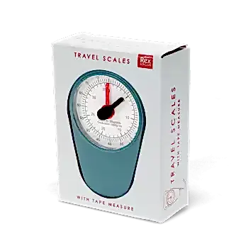 Travel scales - Petrol blue