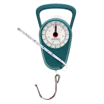 Travel scales - Petrol blue