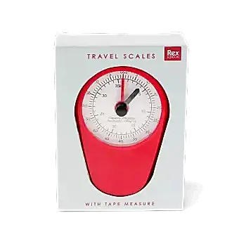 Travel scales - Red