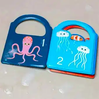 Colour changing bath book - Ocean