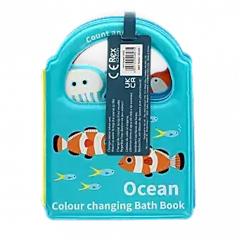Colour changing bath book - Ocean
