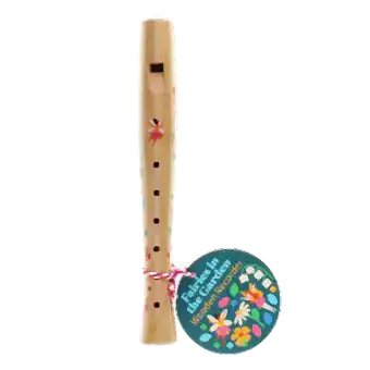 Children's wooden recorder - Fairies in the Garden