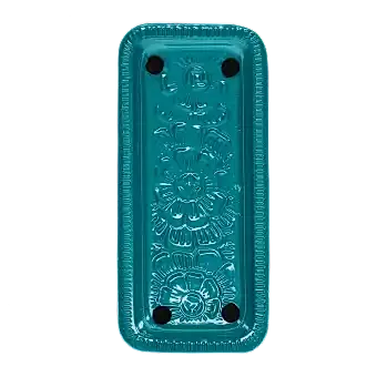 Enamel decorative tray - Blue