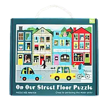 Floor puzzle - On Our Street