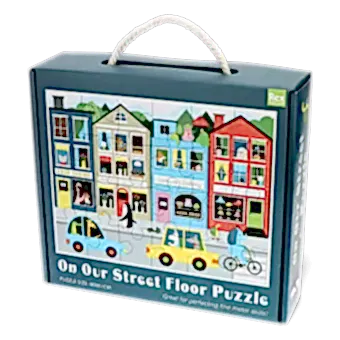 Floor puzzle - On Our Street