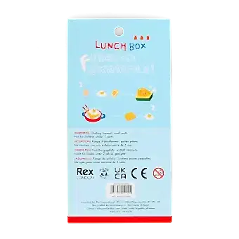 3D puffy stickers (single sheet) - Lunch Box