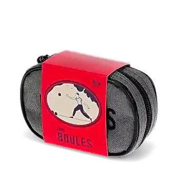 Mini Boules set in travel case