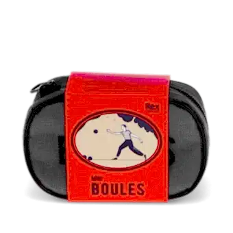Mini Boules set in travel case