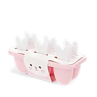 Bunny ear ice lolly mould - Pink