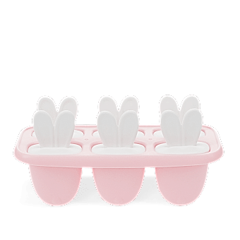 Bunny ear ice lolly mould - Pink