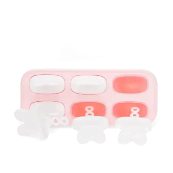 Bunny ear ice lolly mould - Pink