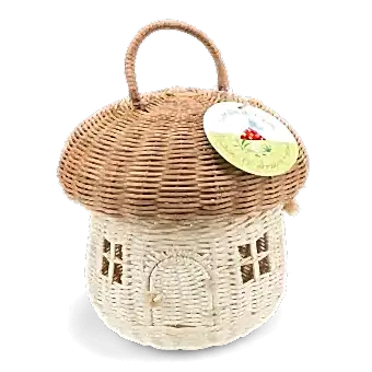 Rattan mushroom house - Wonders of Nature